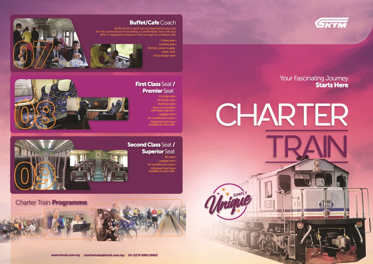 About KTMB Charter Train, Your Fascinating Journey Starts Here, Info 2