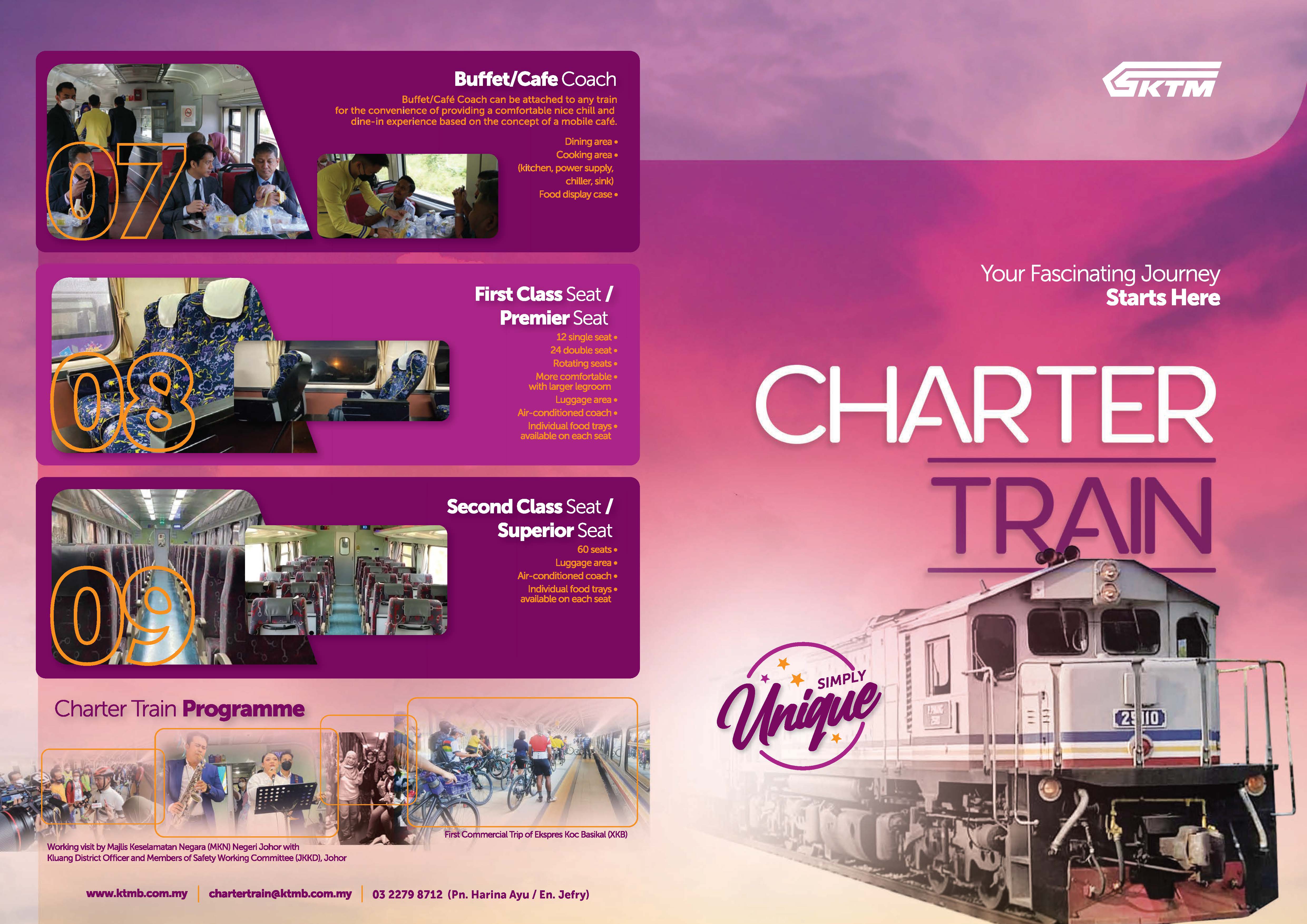 About KTMB Charter Train, Your Fascinating Journey Starts Here, Info 1