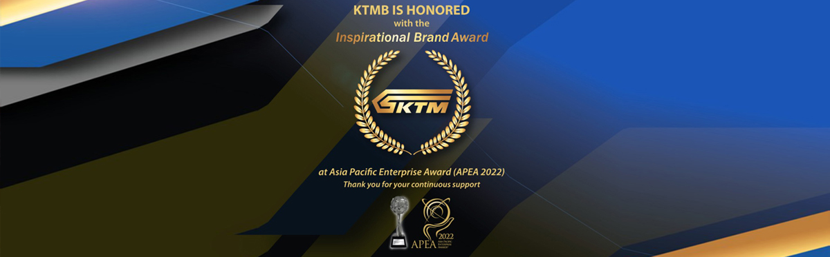 Banner KTMB Is Honored With The Inspirational Brand Award APEA 2022